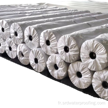 Membrane d&#39;étanchéité TPO renforcée par tissu en polyester